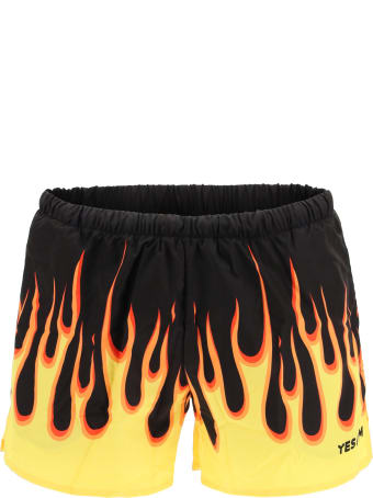 YES I AM On Fire Swim Shorts