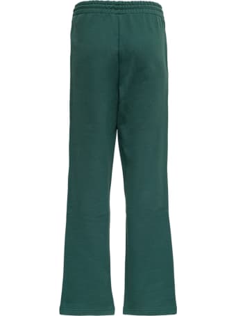 Axel Arigato Flared Organic Cotton Joggers With Logo
