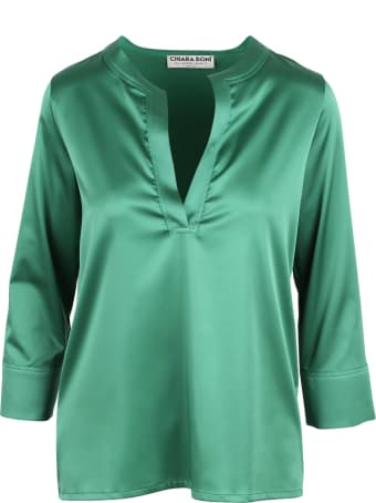 La Petit Robe Di Chiara Boni Le Petite Robe Di Chiara Boni 'raelene Satin' Polyamide Blouse