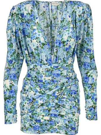 Magda Butrym Floral Print Mini Dress