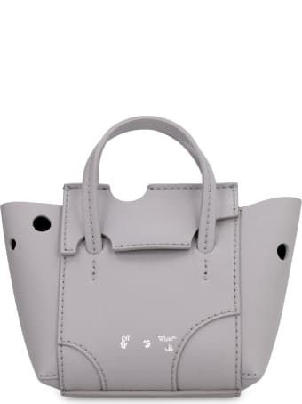 Off-White Burrow Perforated Leather Bag