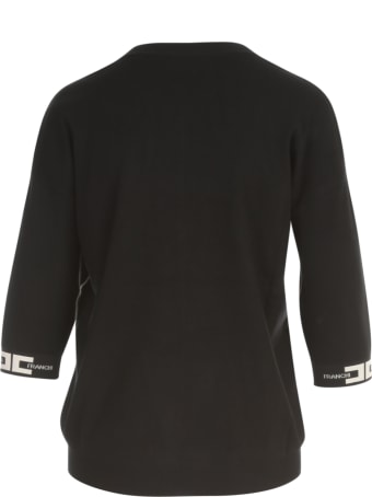 Elisabetta Franchi Crew Neck 3/4s Sweater