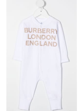 Burberry Cleo White Cotton Set With Logo