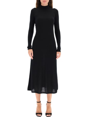Le Kasha Knit Dress With Cut-out