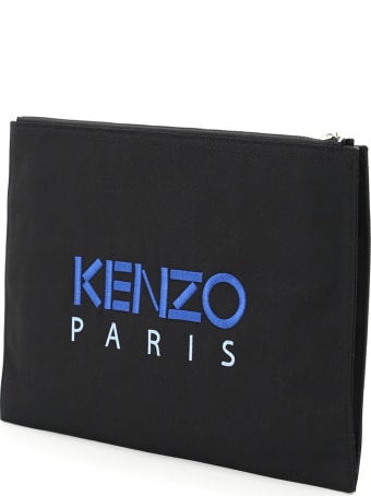 Kenzo Document Clutch Tiger