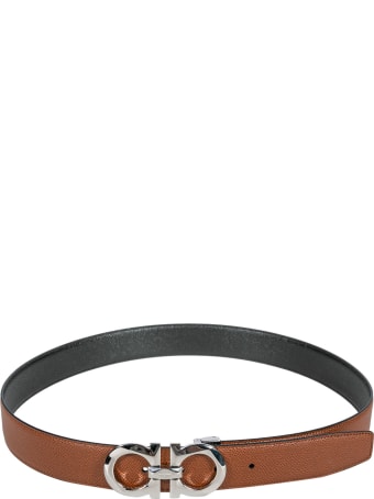 Salvatore Ferragamo Logo Buckle Belt