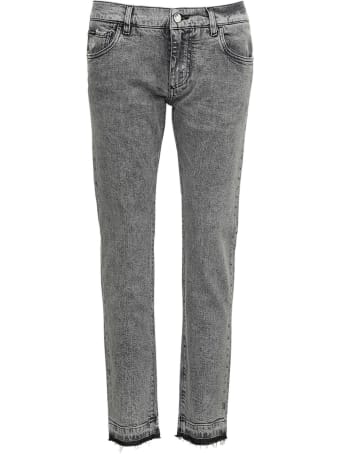 Dolce & Gabbana Gray Denim Jeans