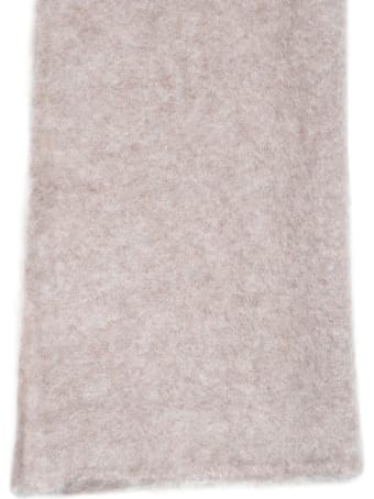 Mirror in the Sky Toast Cashmere Scarf