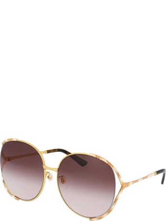 Gucci Gucci Gg0595s Gold Sunglasses