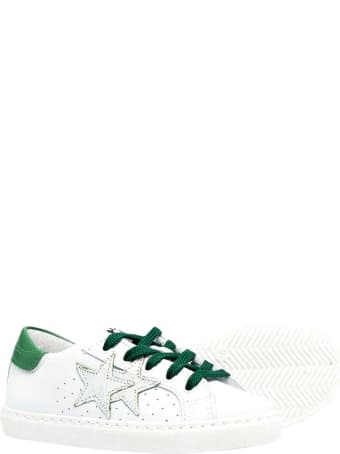 2Star Sneakers With Contrasting Detail