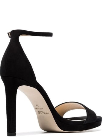 Jimmy Choo Misty Sandals In Suede Leather