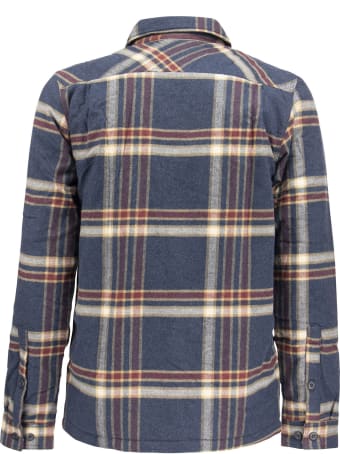 Patagonia Medium Weight Organic Cotton Insulated Flannel Shirt Fjord