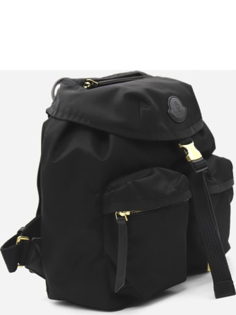 Moncler Large Dauphine Backpack In Nylon Drill
