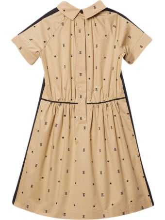 Burberry Beige Flared Dress