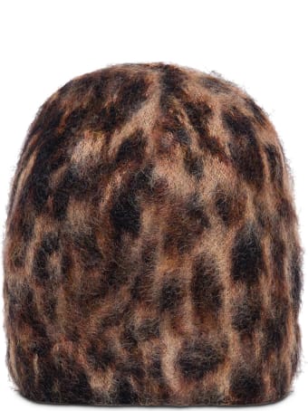 Jucca Animalier Mohair Blend Hat