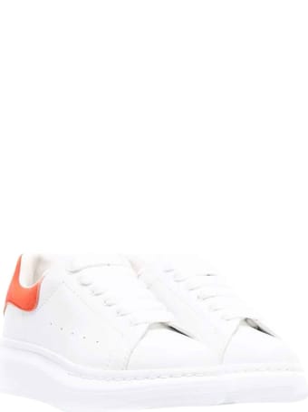 Alexander McQueen White Child Sneakers