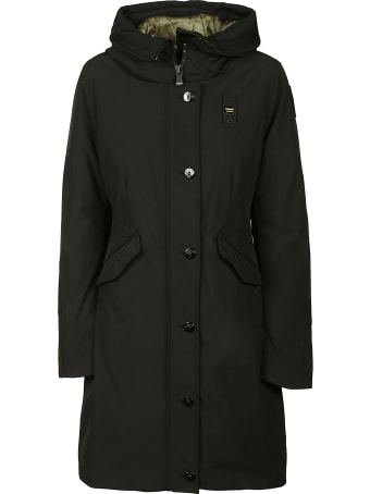 Blauer Buttoned Hooded Parka