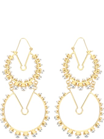 Patou Double Circle Earrings