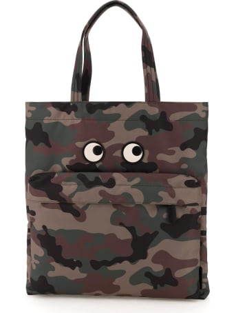 Anya Hindmarch Recycled Nylon Eyes Tote Bag
