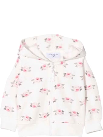 Monnalisa Newborn Floral Sweatshirt