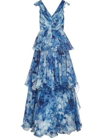 Marchesa Notte Long Dress