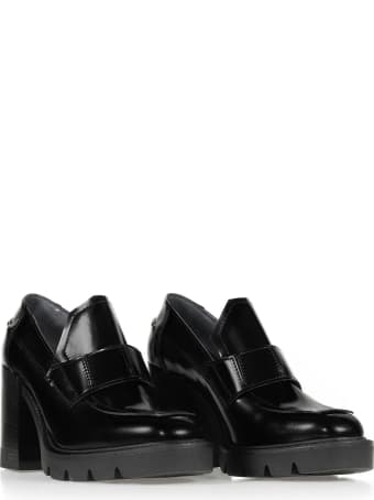 Janet & Janet Janet & Janet Black Heeled Loafer