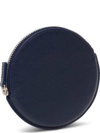 Jacquemus Le Pitchou Crossbody Bag In Blue Leather