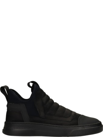 Bruno Bordese Damper Sneakers In Black Nubuck