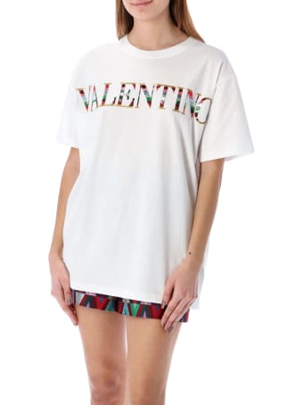 Valentino Sequin Logo T-shirt