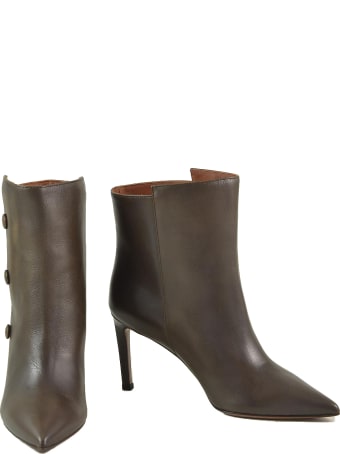 L'Autre Chose Women's Dark Brown Booties