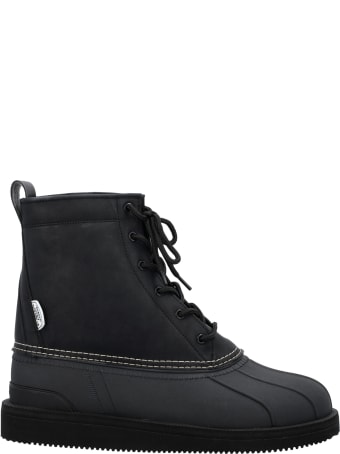 SUICOKE Alal Lace-up Ankle Boots