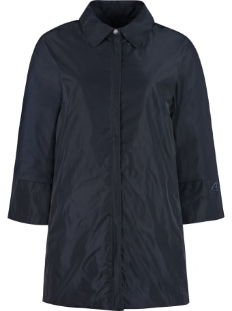 Add Padded Techno Taffeta Raincoat