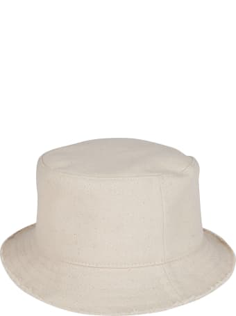 Ruslan Baginskiy Beige Cotton Bucket Hat