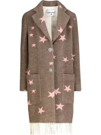 Front Street 8 Coat With Fringes