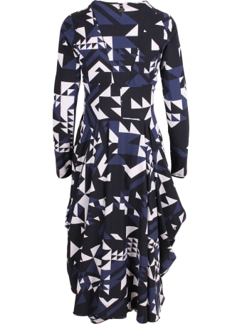 High Nylon Midi Dress