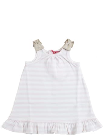 Lili Gaufrette Newborn Dress With Ruffles