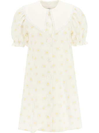 Sleeper Marie Daisy Print Mini Dress
