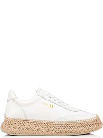 Christian Louboutin White Leather Espasneak