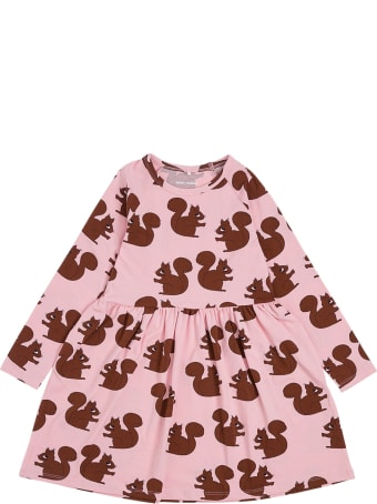 Mini Rodini Squirrel Aop Ls Dress