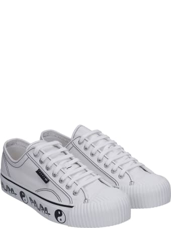 Superga Sneakers In White Canvas