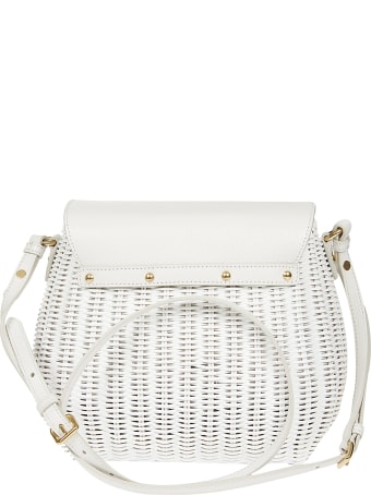 Miu Miu Straw Shoulder Bag