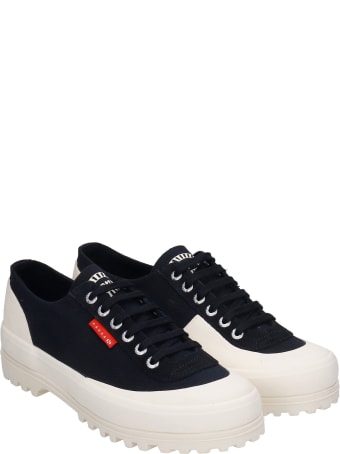 Superga Sneakers In Black Canvas