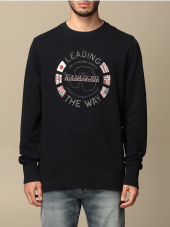 Napapijri Sweatshirt Napapijri Crewneck Sweatshirt With Graphic Print