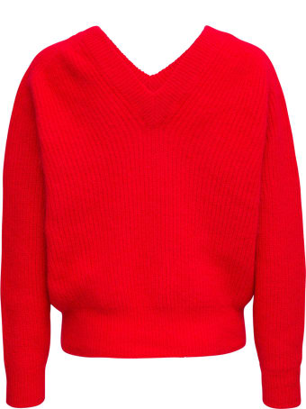 Forte_Forte Red Wool Blend Sweater