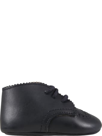 Gallucci Blue Shoes For Baby Boy