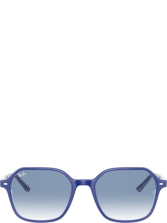 Ray-Ban Ray-ban Rb2194 Blue On Vichy Blue / White Sunglasses