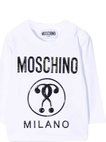 Moschino White Sweatshirt