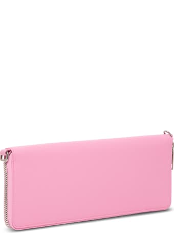 Balenciaga Rectangular Crossbody Bag In Pink Leather