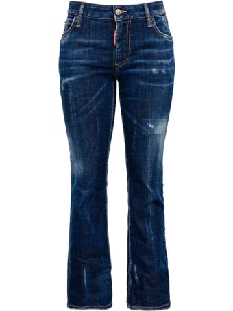 Dsquared2 Cropped Denim Jeans