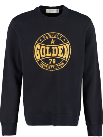 Golden Goose Logo Detail Cotton Sweatshirt